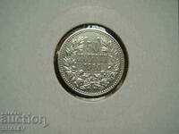 50 cents 1910 Kingdom of Bulgaria (second var. 2) - AU+