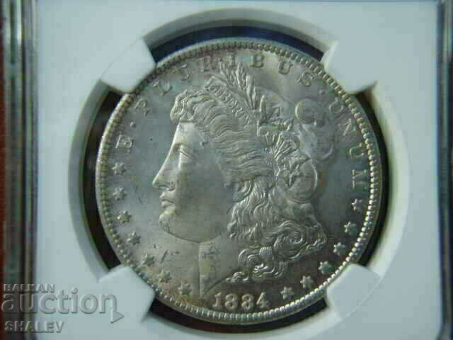 1 Dollar 1884 CC United States of America RARE!! (USA)- MS63 - 6 1 Dollar 1884 CC United States of America RARE!! (USA)- MS63 - 6