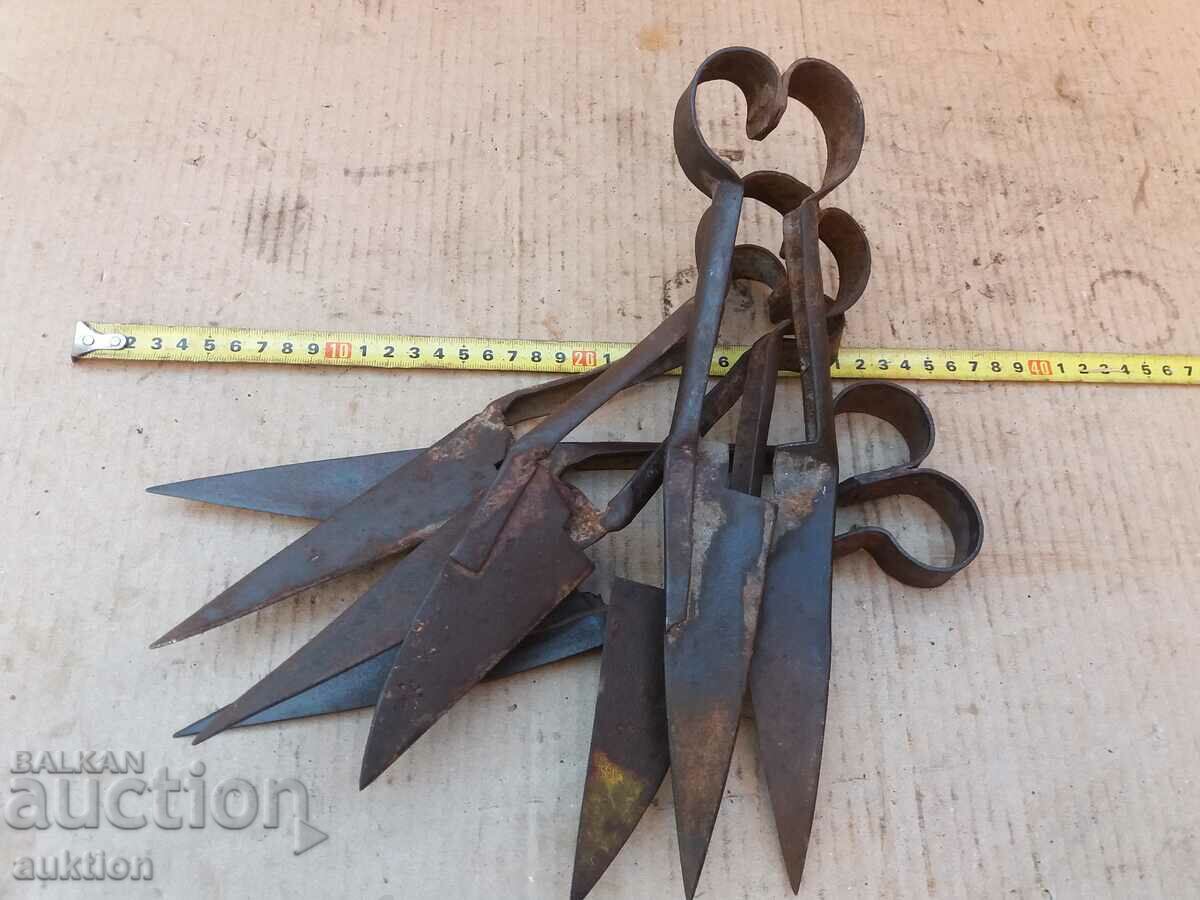 SET OF 4 SHEEP SHEARS - 6 SET OF 4 SHEEP SHEARS - 6