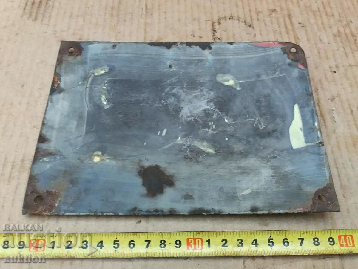 ENAMELED SOC. TABLE - 6