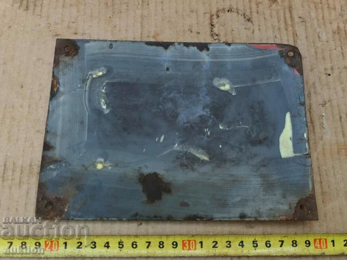 ENAMELED SOC. TABLE - 7