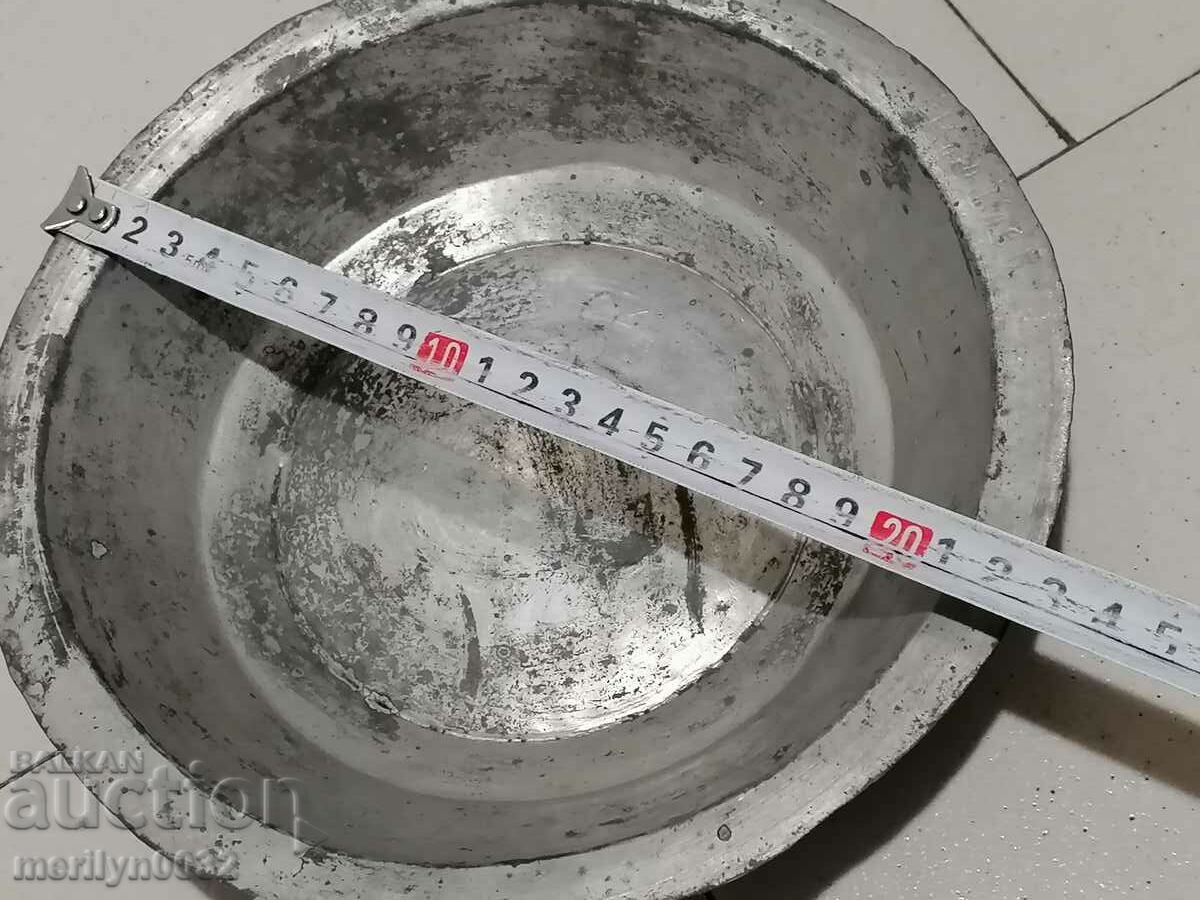 Old copper sahan, baker, bowl, plate, tass - 6 Old copper sahan, baker, bowl, plate, tass - 6