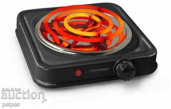 Auction Electric hob ESPERANZA, 1000W, 5 stages Auction Electric hob ESPERANZA, 1000W, 5 stages