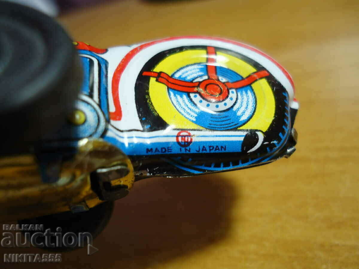Rare tin toy MP-MILITARY POLICE-Japan - 6 Rare tin toy MP-MILITARY POLICE-Japan - 6