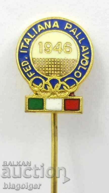Delivery of Olympic Badge-Italy Olympic Committee-Volleyball Team Delivery of Olympic Badge-Italy Olympic Committee-Volleyball Team