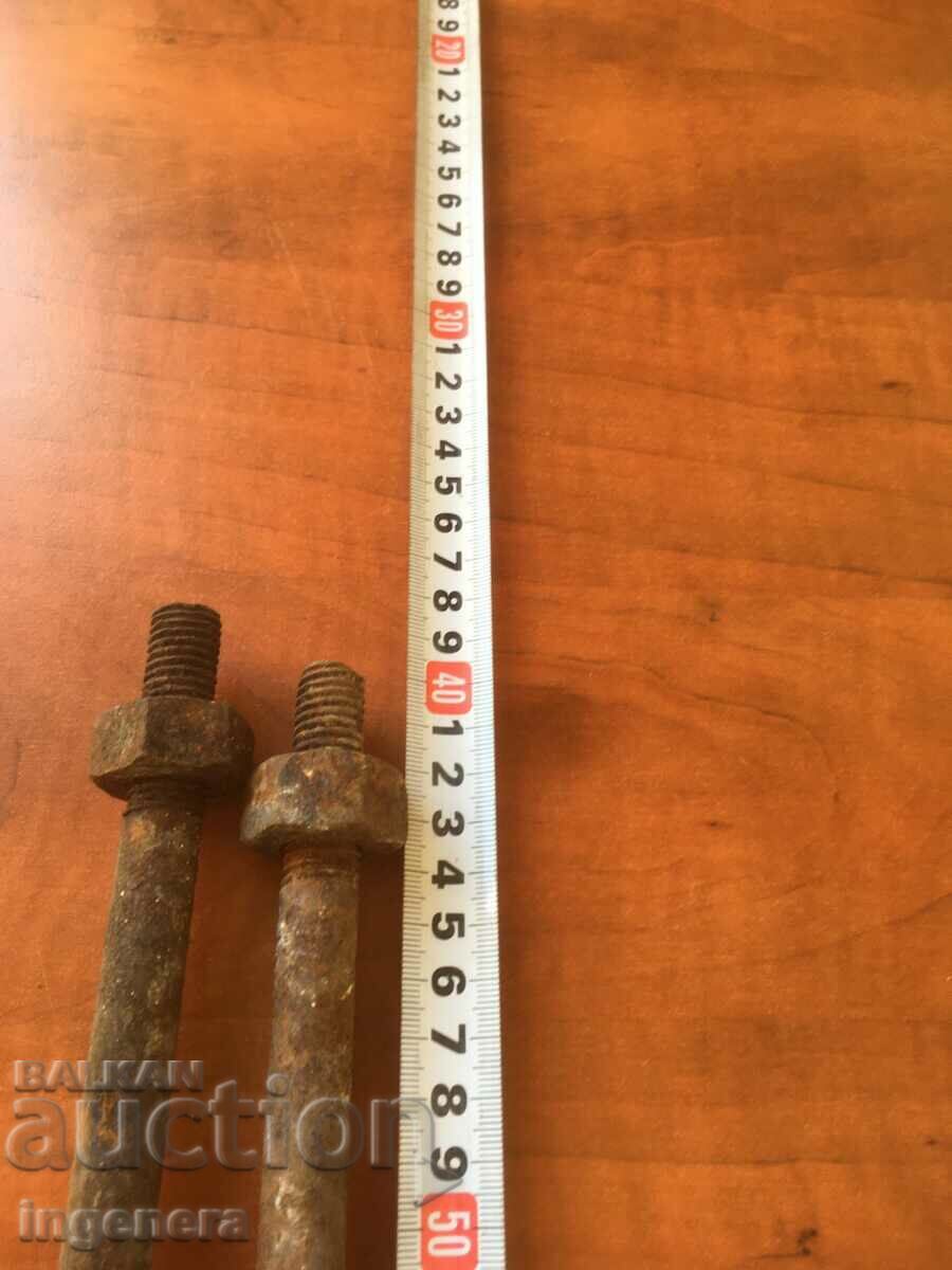 BOLT KOLARSKI OLD FORGING-2 PCS - 6 BOLT KOLARSKI OLD FORGING-2 PCS - 6