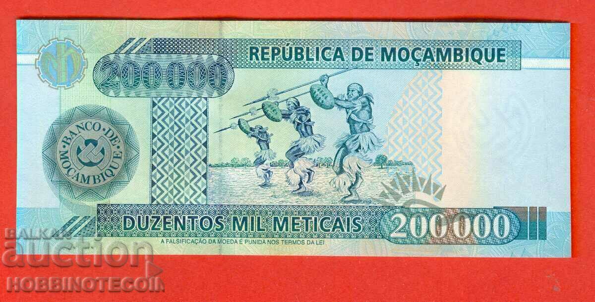 MOZAMBIQUE MOZAMBIQUE 200,000 200,000 issue 2003 NEW UNC with price 9.99 BGN | € 5.11 MOZAMBIQUE MOZAMBIQUE 200,000 200,000 issue 2003 NEW UNC with price 9.99 BGN | € 5.11