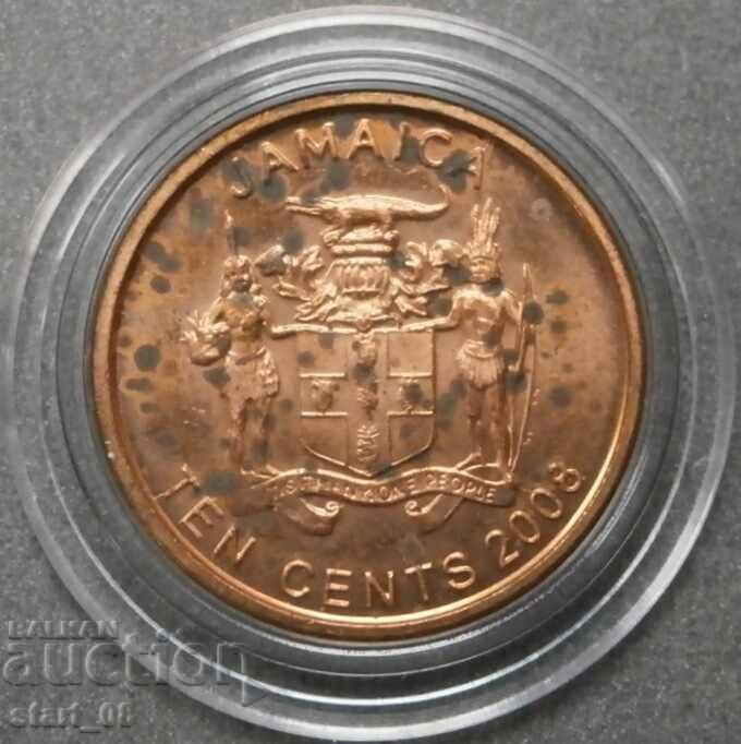 Ямайка 10 цента 2008