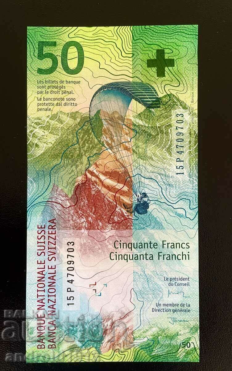 Δημοπρασία ΕΛΒΕΤΙΑ - 50 ΓΑΛΛΙΑ 2015, P-77, UNC Δημοπρασία ΕΛΒΕΤΙΑ - 50 ΓΑΛΛΙΑ 2015, P-77, UNC