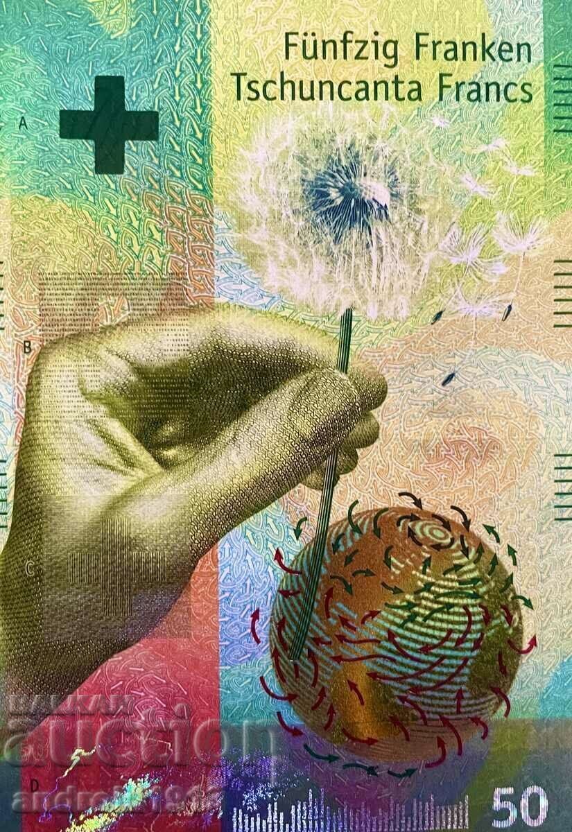 ΕΛΒΕΤΙΑ - 50 ΓΑΛΛΙΑ 2015, P-77, UNC ΕΛΒΕΤΙΑ - 50 ΓΑΛΛΙΑ 2015, P-77, UNC