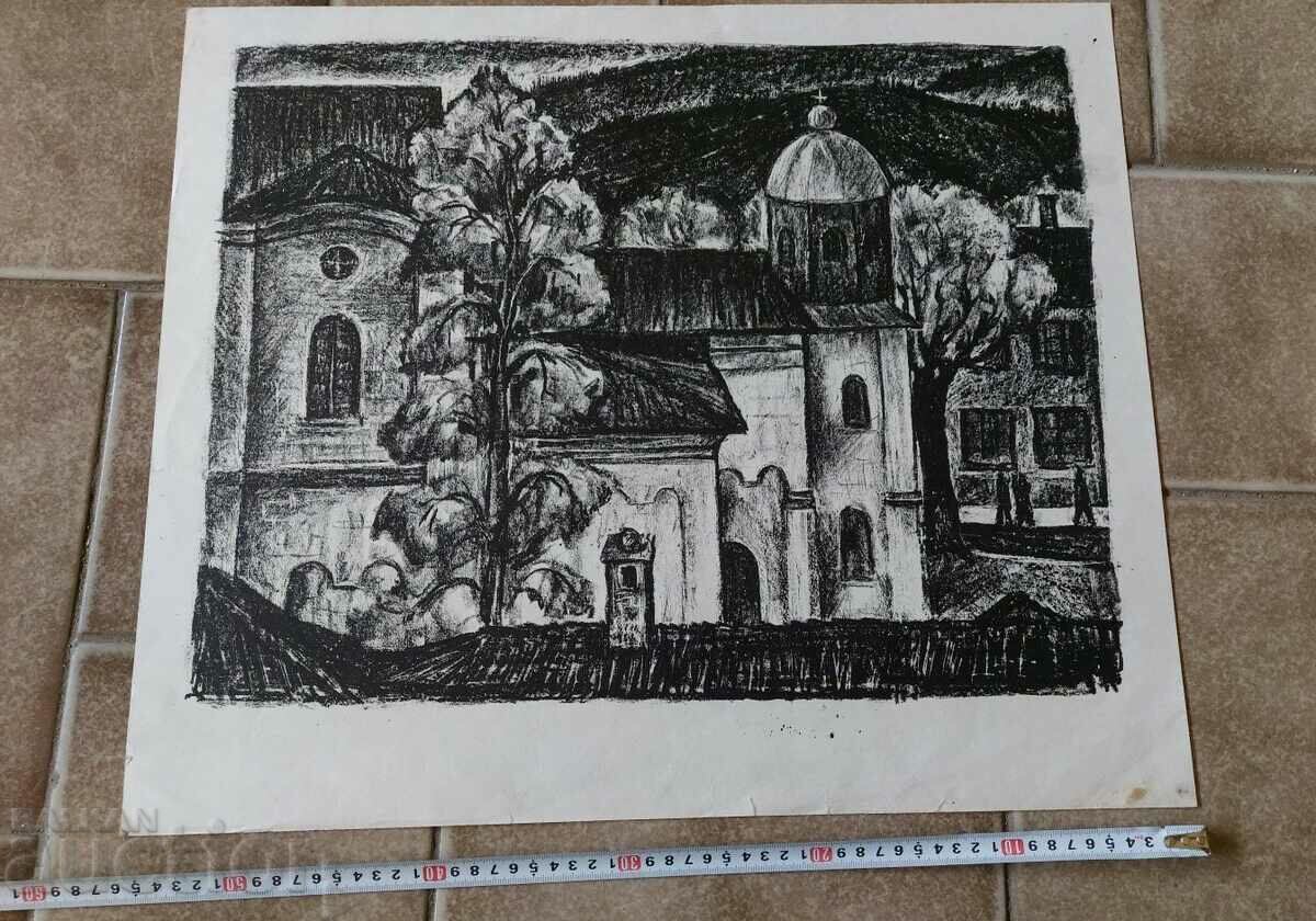 Delivery of VERY LARGE OLD DRAWING GRAPHICS PICTURE LITHOGRAPHY Delivery of VERY LARGE OLD DRAWING GRAPHICS PICTURE LITHOGRAPHY