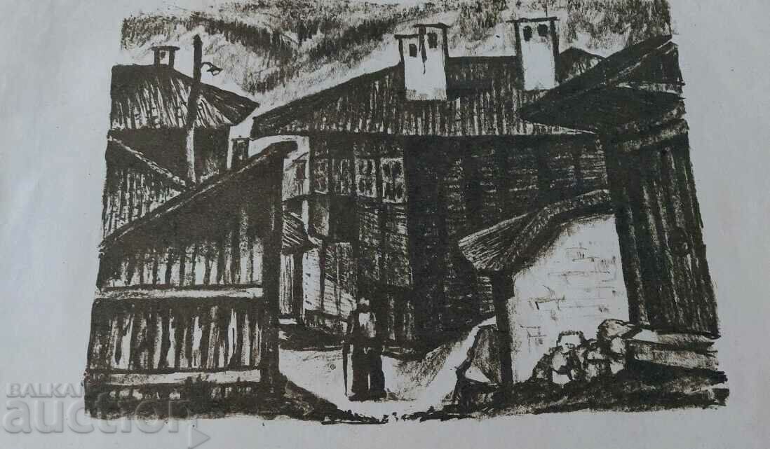 VERY LARGE OLD DRAWING GRAPHICS PICTURE LITHOGRAPHY with price 75.00 BGN | € 38.35 VERY LARGE OLD DRAWING GRAPHICS PICTURE LITHOGRAPHY with price 75.00 BGN | € 38.35