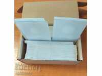 Self-adhesive cards for coins, 100 pcs / box