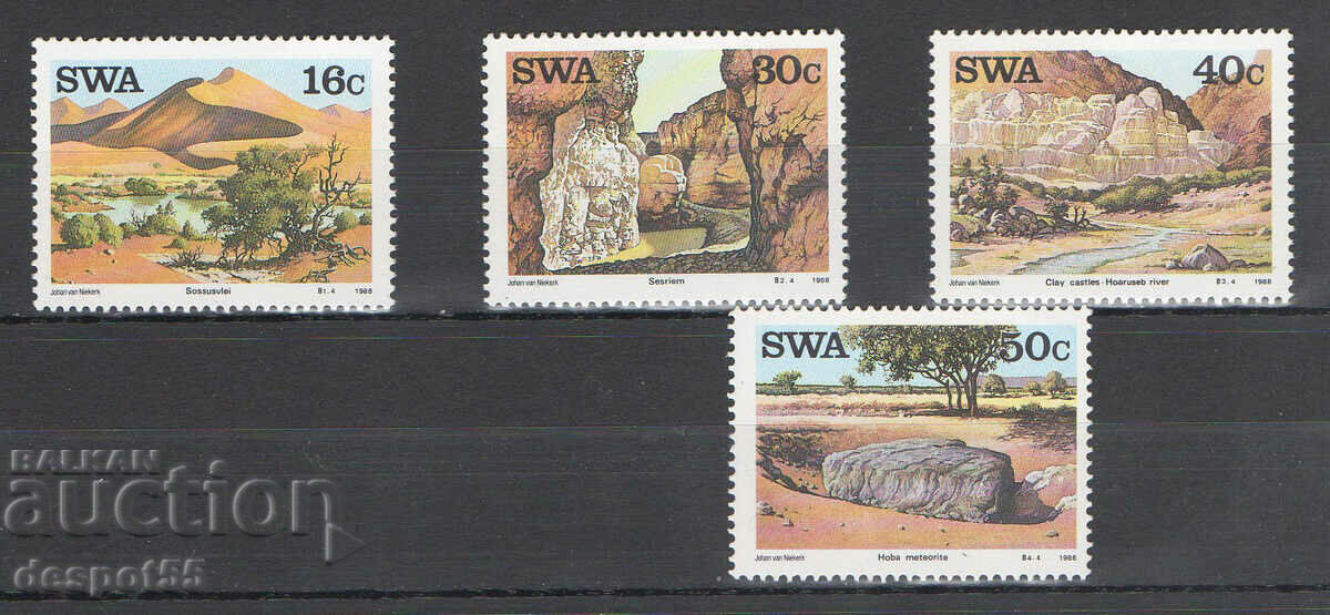 1988. Югозападна Африка. Изгледи.