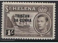 St Helena TRISTAN DA CUNHA 1 șilingi 1952 MH