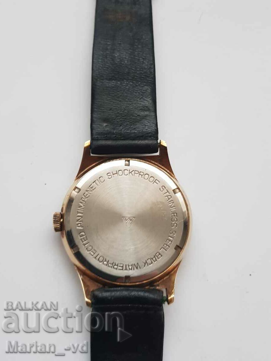 Auction Men's gold plated mechanical watch ZENTRA Auction Men's gold plated mechanical watch ZENTRA