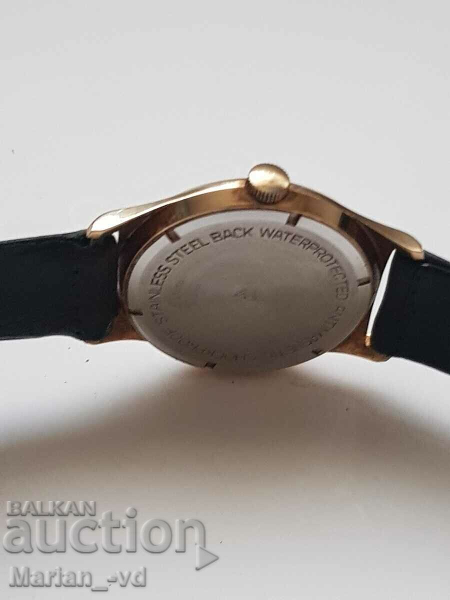 Men's gold plated mechanical watch ZENTRA - 5 Men's gold plated mechanical watch ZENTRA - 5