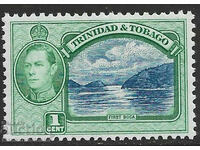 TRINIDAD AND TOBAGO 1 Cent 1938-44 KGVI MH