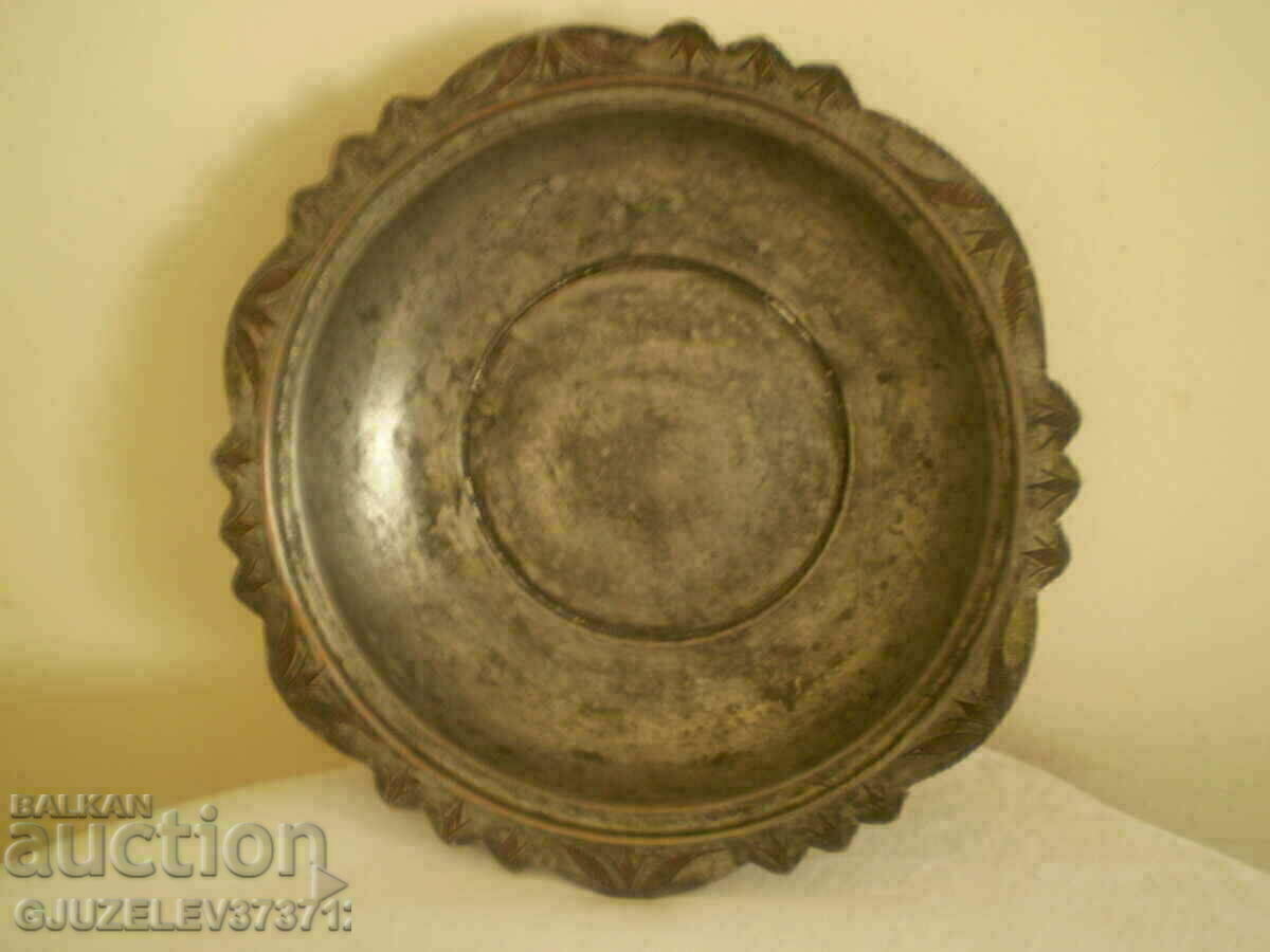 19th century handmade hand forged copper bowl with lid - 5 19th century handmade hand forged copper bowl with lid - 5