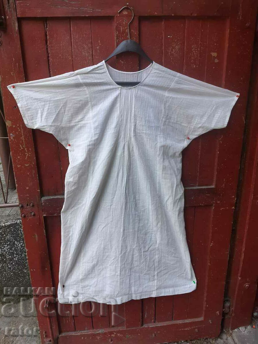 Автентична дълга кенарена  риза  . Носия