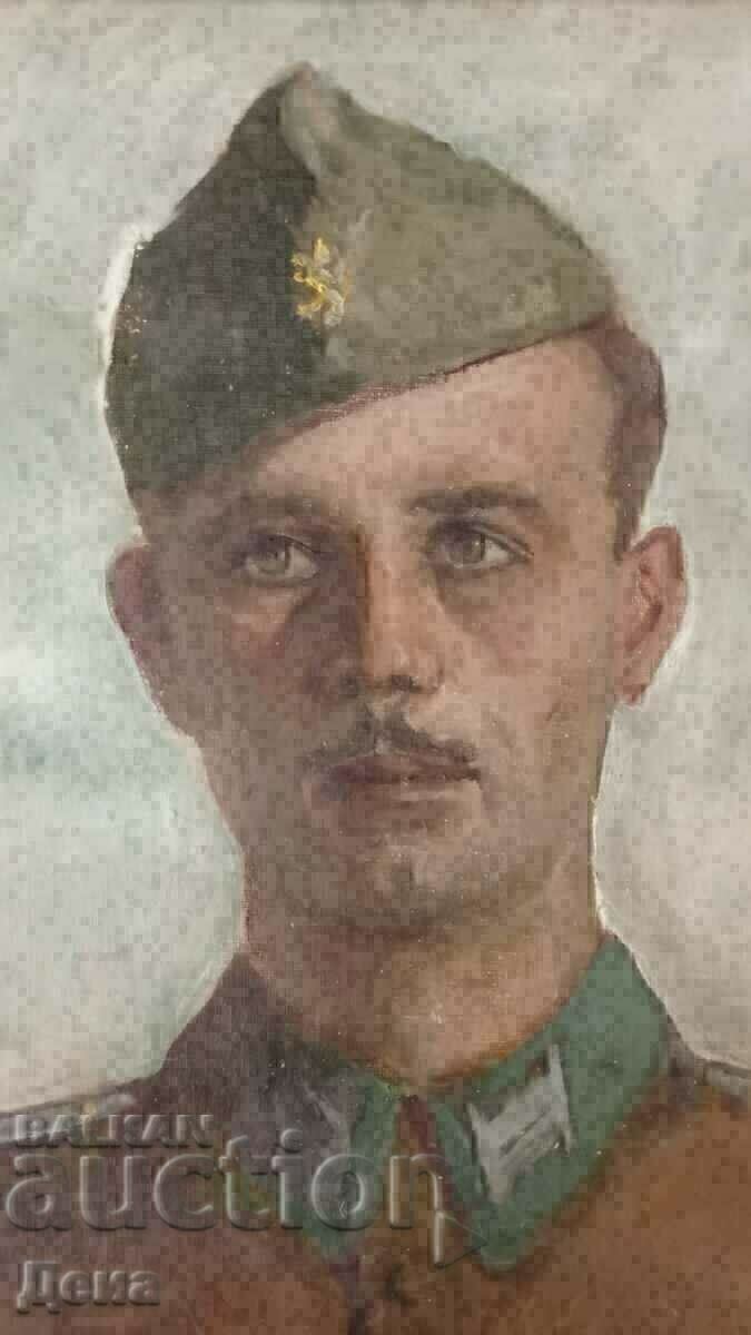 Auction Vasil Makedonski, Oil Painting from the 1940s Auction Vasil Makedonski, Oil Painting from the 1940s