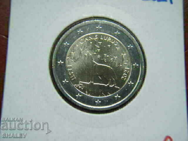 Auction  2 euro 2021 Estonia "Lupus" (2) /Estonia/ - Unc (2 euro)
