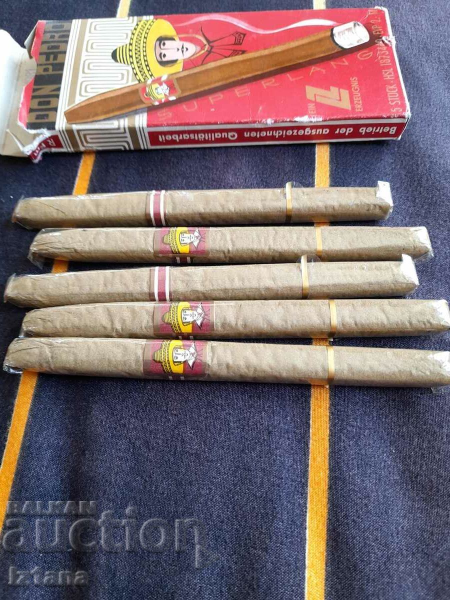 Auction  Old Don Pedro cigars