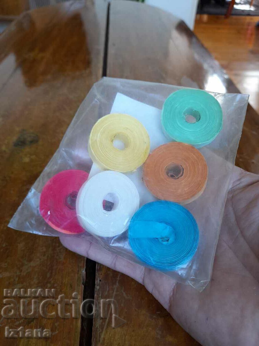 Auction Old paper ribbons for Fun Auction Old paper ribbons for Fun