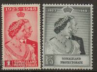 Somaliland - 1949 Royal Wedding Silver Anniversary -MNH