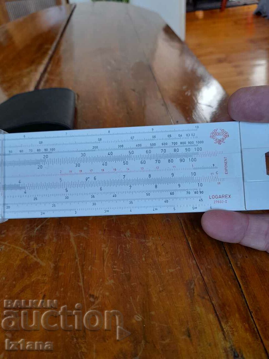 Old logarithmic line Logarex - 5 Old logarithmic line Logarex - 5