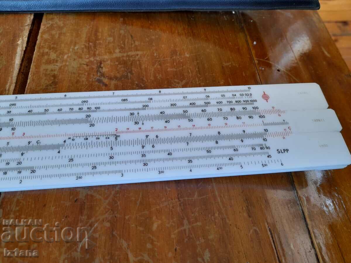 Old logarithmic line Skala - 5