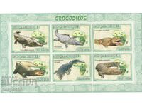 2007. Mozambic. Fauna - crocodili. Bloc.