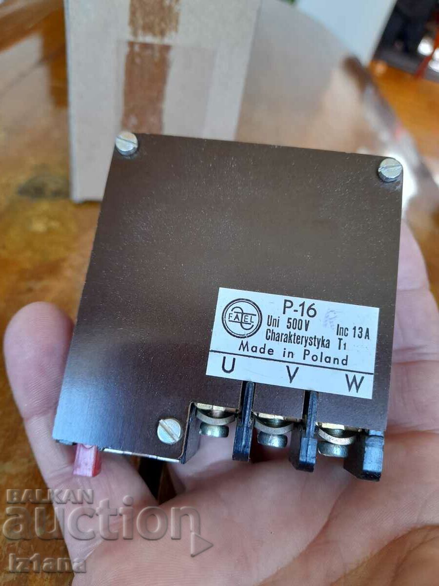 Auction Old Thermal Relay P-16 Auction Old Thermal Relay P-16