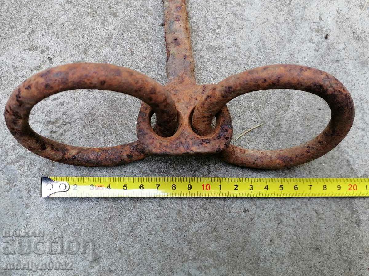 Метални халки, ковано желязо ок за каруца - 5