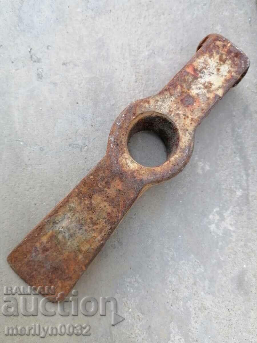 Delivery of Old carpenter's hammer, tool, pickaxe Delivery of Old carpenter's hammer, tool, pickaxe