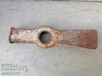 Old carpenter's hammer, tool, pickaxe