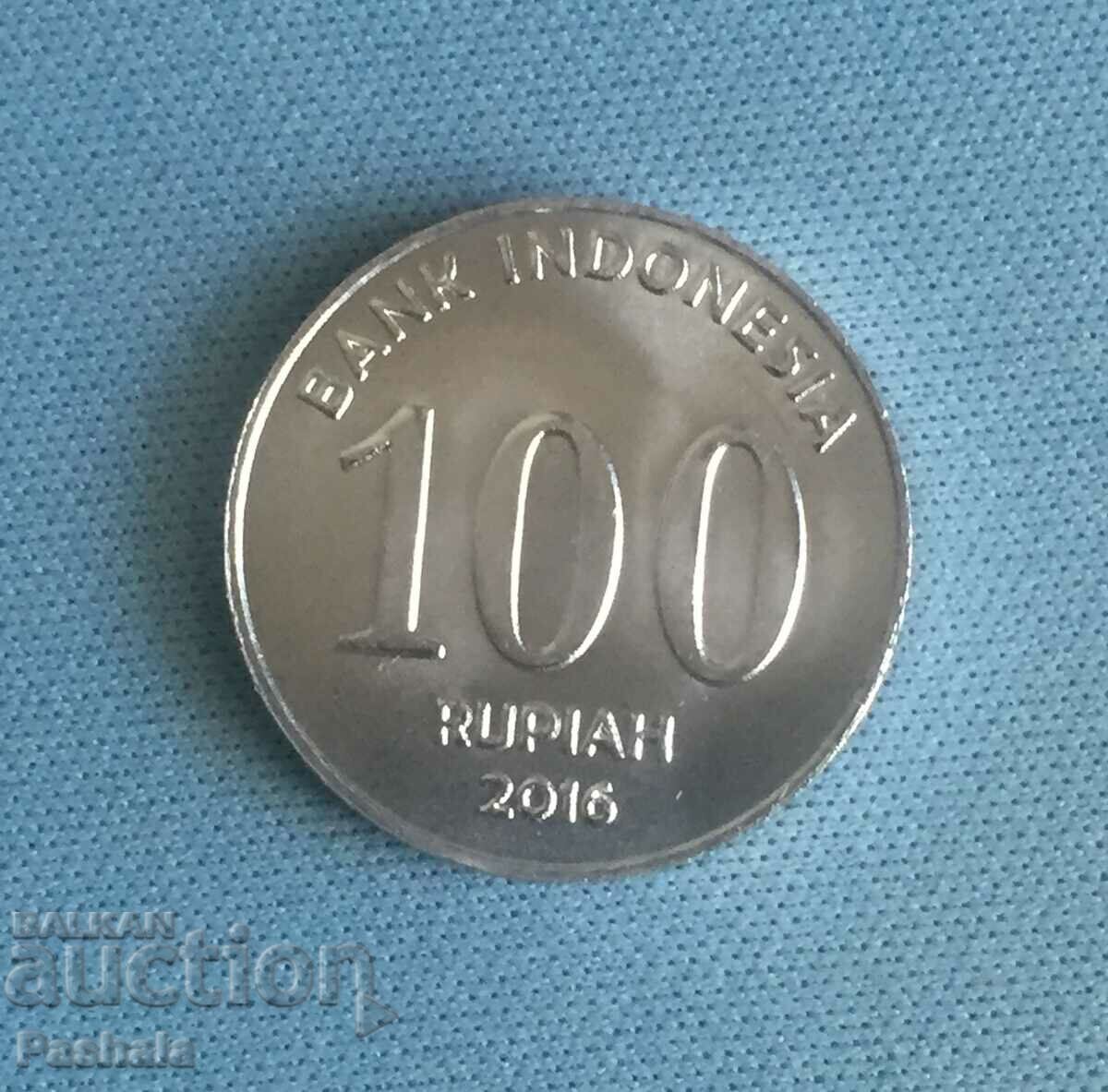 Индонезия 100 рупии 2016 г.