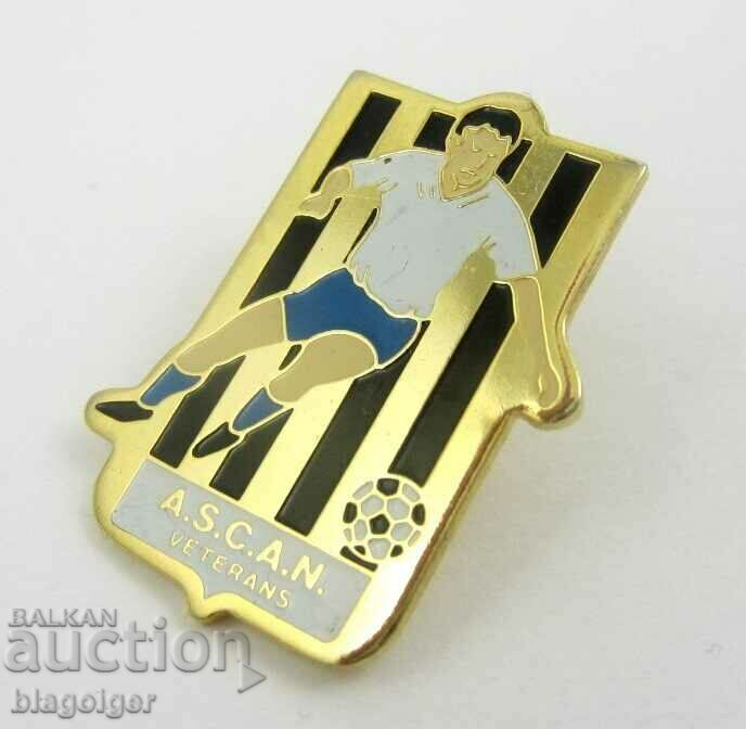 Auction  FOOTBALL BADGE-FRANCE-VETERANS