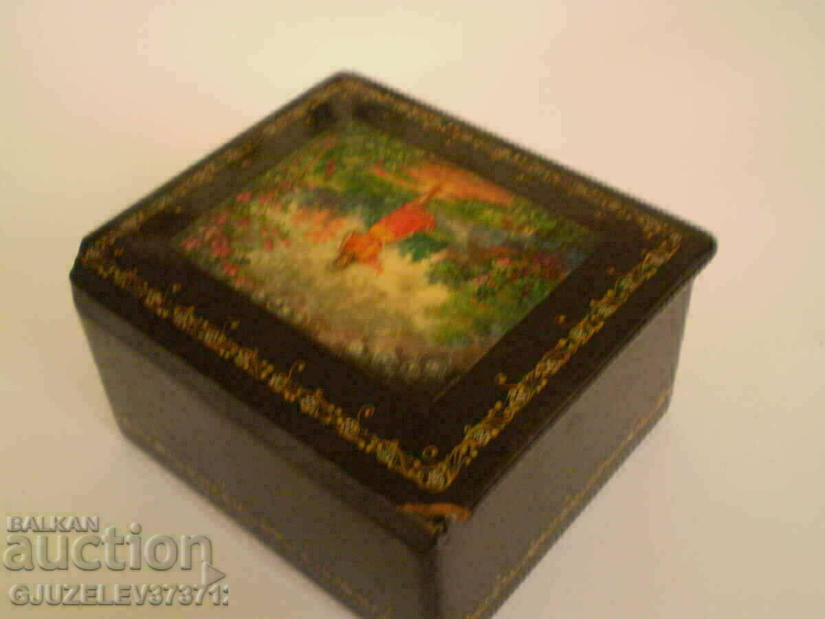 Παλιό ρωσικό κουτί με υπογραφή Morozov - 5