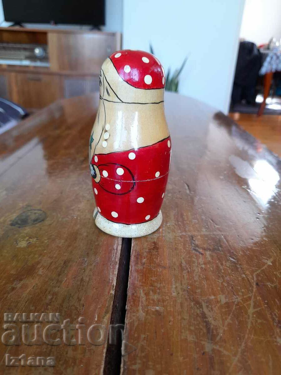 Old matryoshka, Santa Claus, Santa Claus with price 38.00 BGN | € 19.43