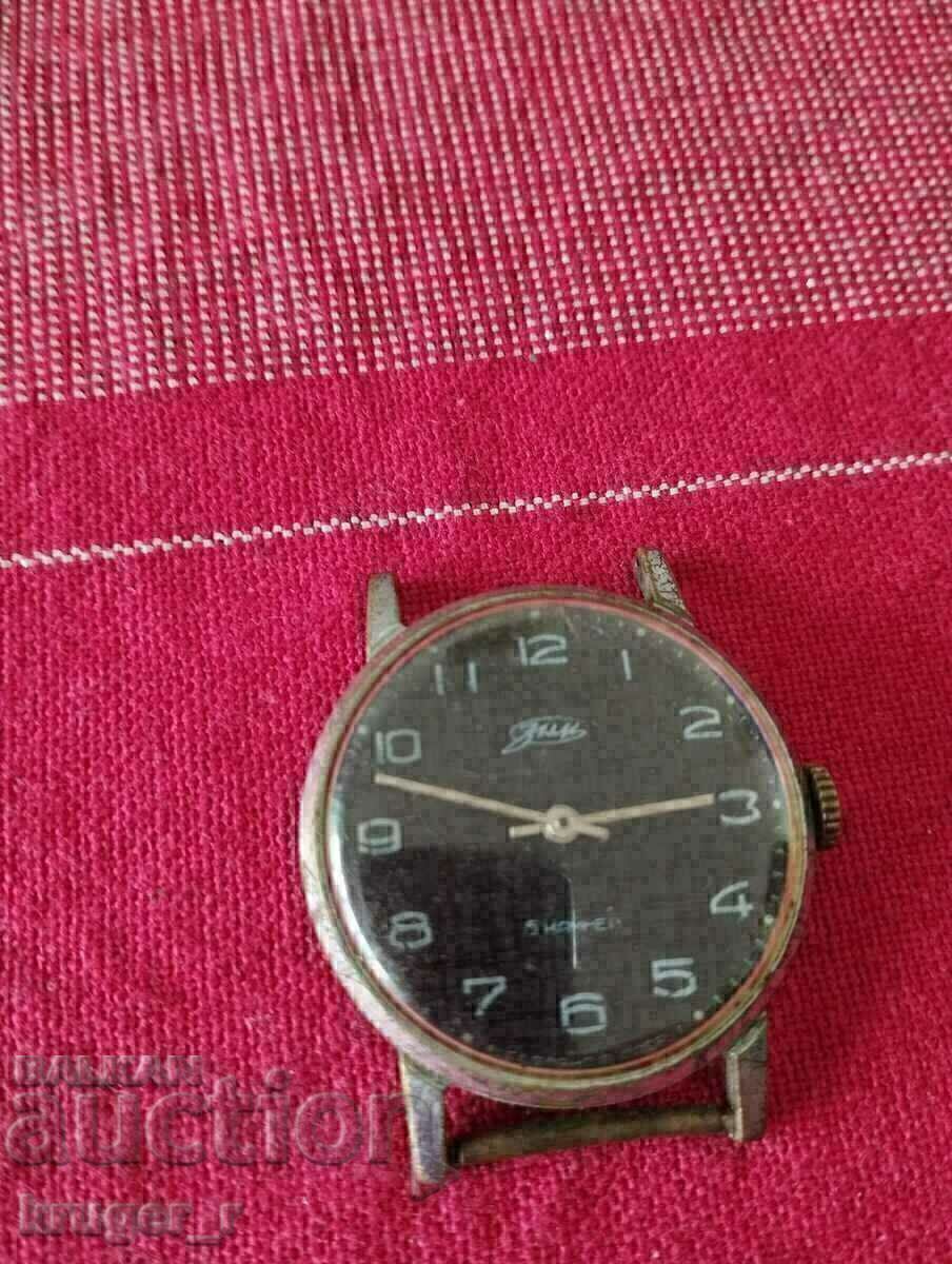 Clock WINTER. Clock WINTER.