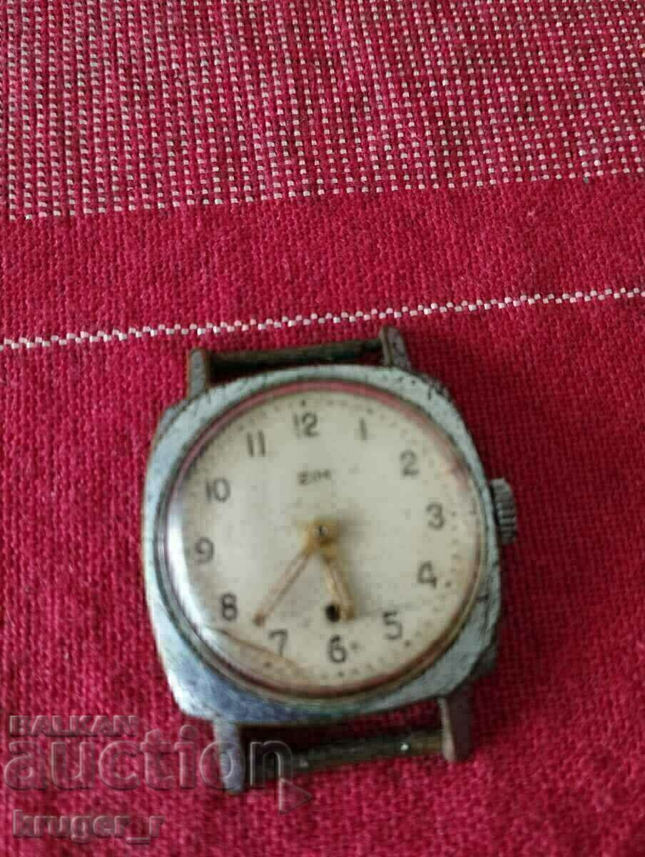 Clock WINTER. Clock WINTER.