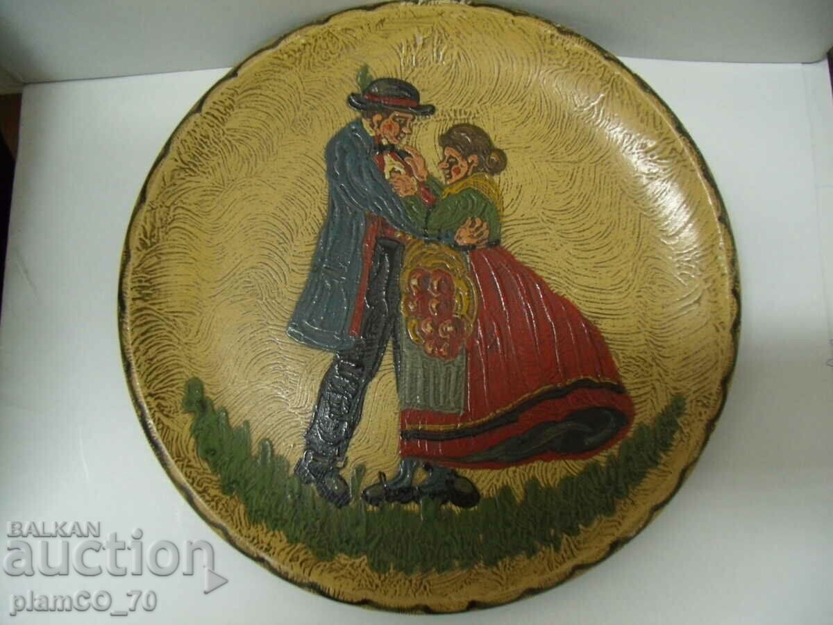 № * 6288 παλιό ξύλινο πάνελ - ζωγραφισμένο στο χέρι 1941 με τιμή 30.00 BGN | € 15.34 № * 6288 παλιό ξύλινο πάνελ - ζωγραφισμένο στο χέρι 1941 με τιμή 30.00 BGN | € 15.34