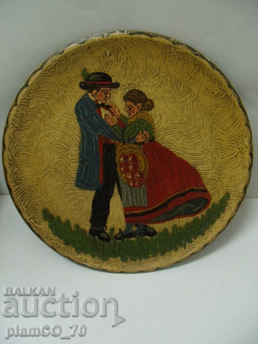 Παράδοση № * 6288 παλιό ξύλινο πάνελ - ζωγραφισμένο στο χέρι 1941 Παράδοση № * 6288 παλιό ξύλινο πάνελ - ζωγραφισμένο στο χέρι 1941