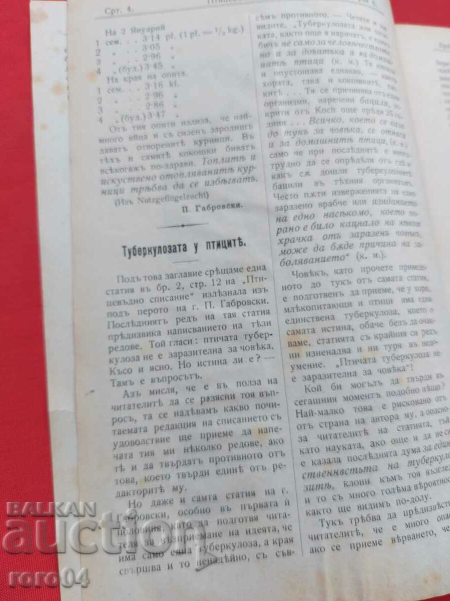 Delivery of POULTRY MAGAZINE - Year. III No. 6 - 1908