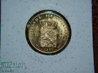 10 Gulden 1877 Netherlands /1 - AU/Unc (gold)