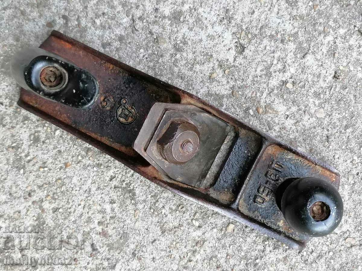Old woodworking planer tool with knife - 6 Old woodworking planer tool with knife - 6