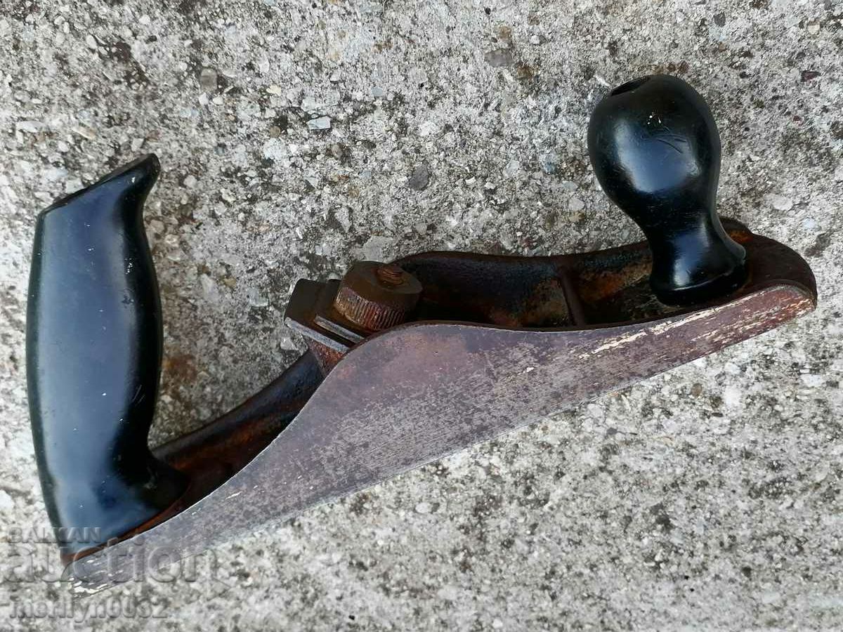 Old woodworking planer tool with knife - 7 Old woodworking planer tool with knife - 7