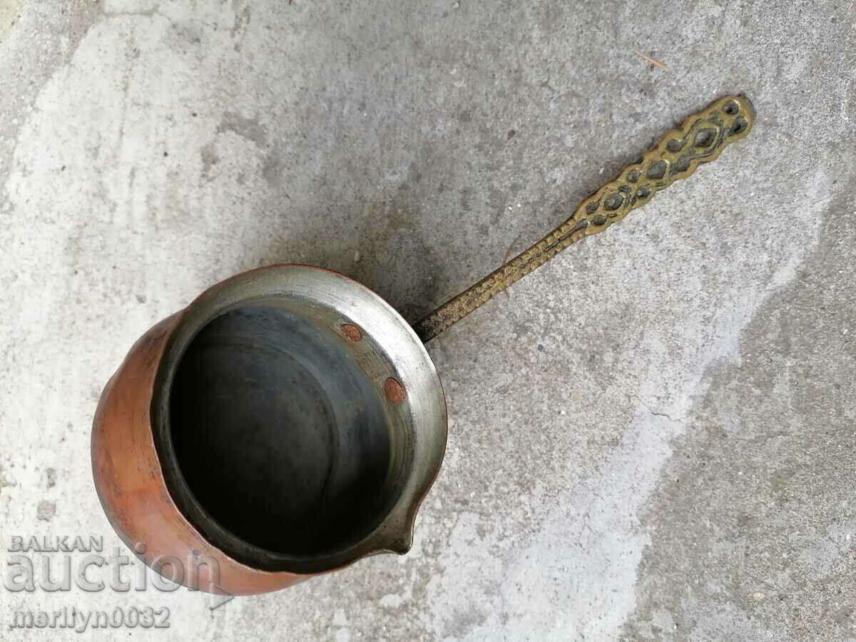 Old copper tin, coffee, baker, copper pot - 5 Old copper tin, coffee, baker, copper pot - 5