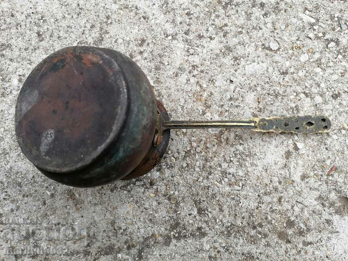 Old copper tin, coffee, baker, copper pot - 6 Old copper tin, coffee, baker, copper pot - 6